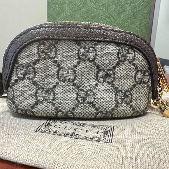 Gucci Ophidia GG Domed Key Pouch - Picture 4 of 13